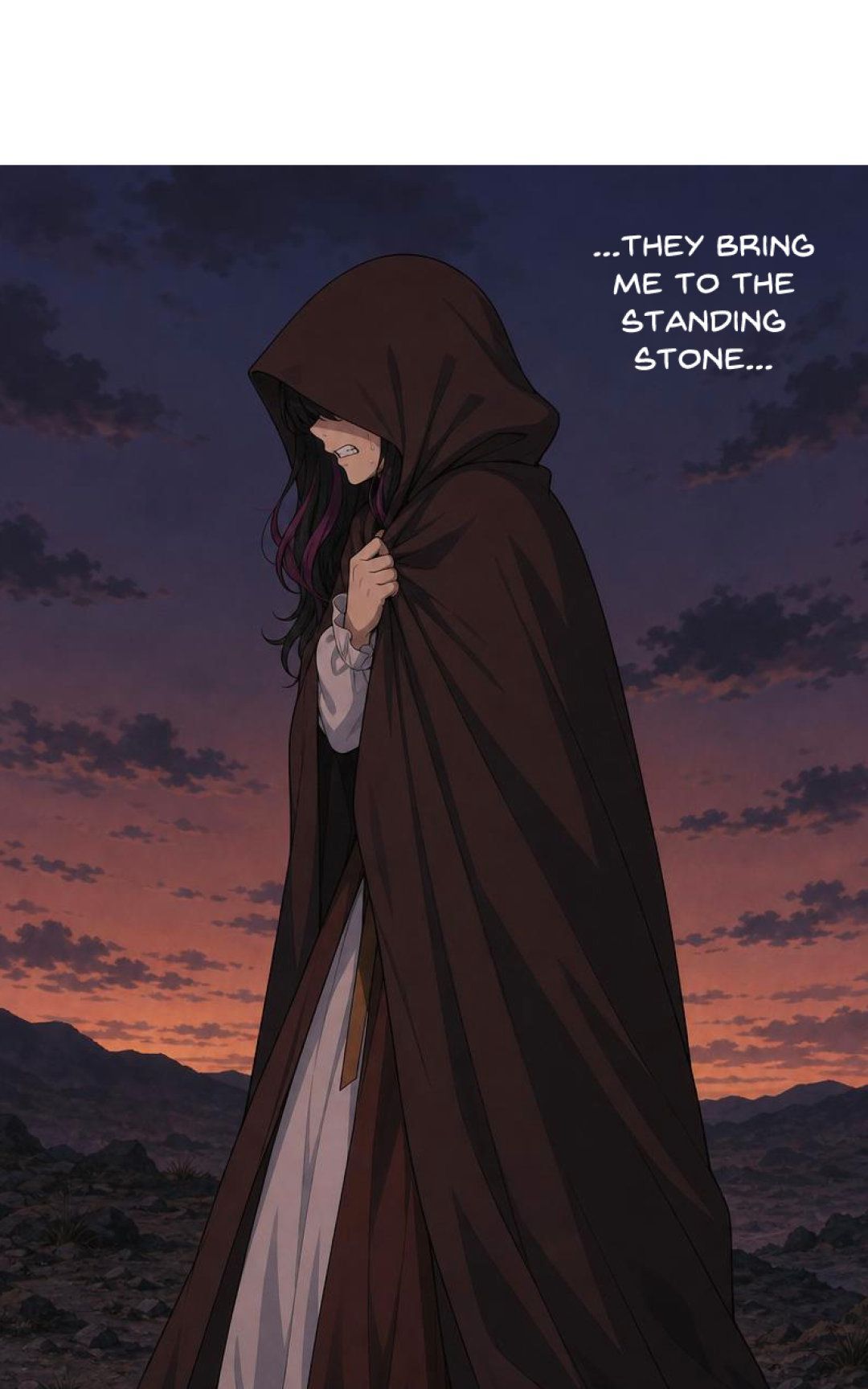 A stranger arrives panel 3