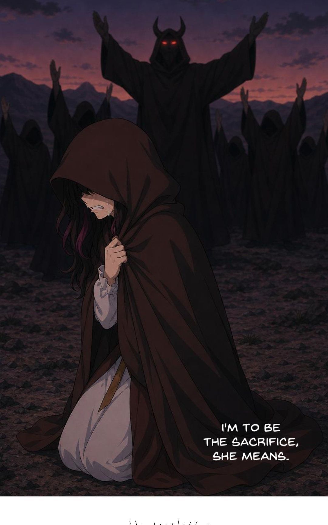 A stranger arrives panel 12