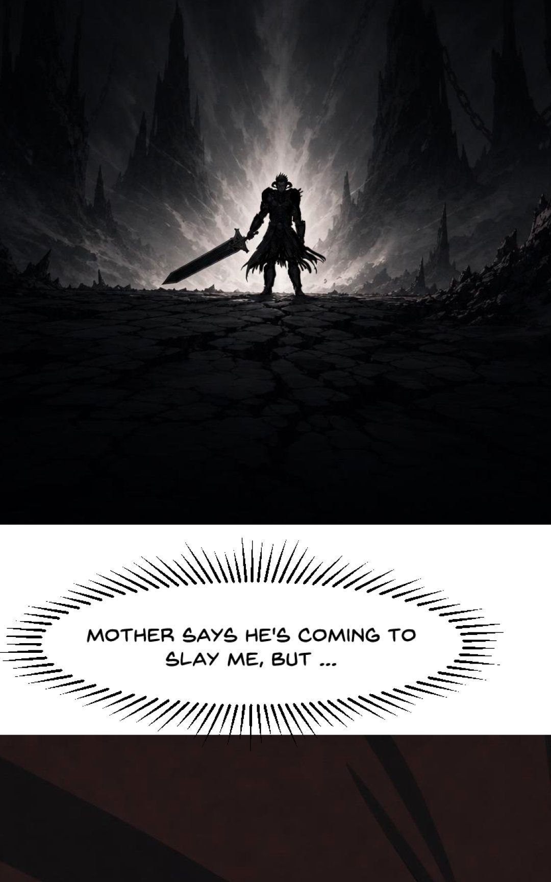 A stranger arrives panel 15