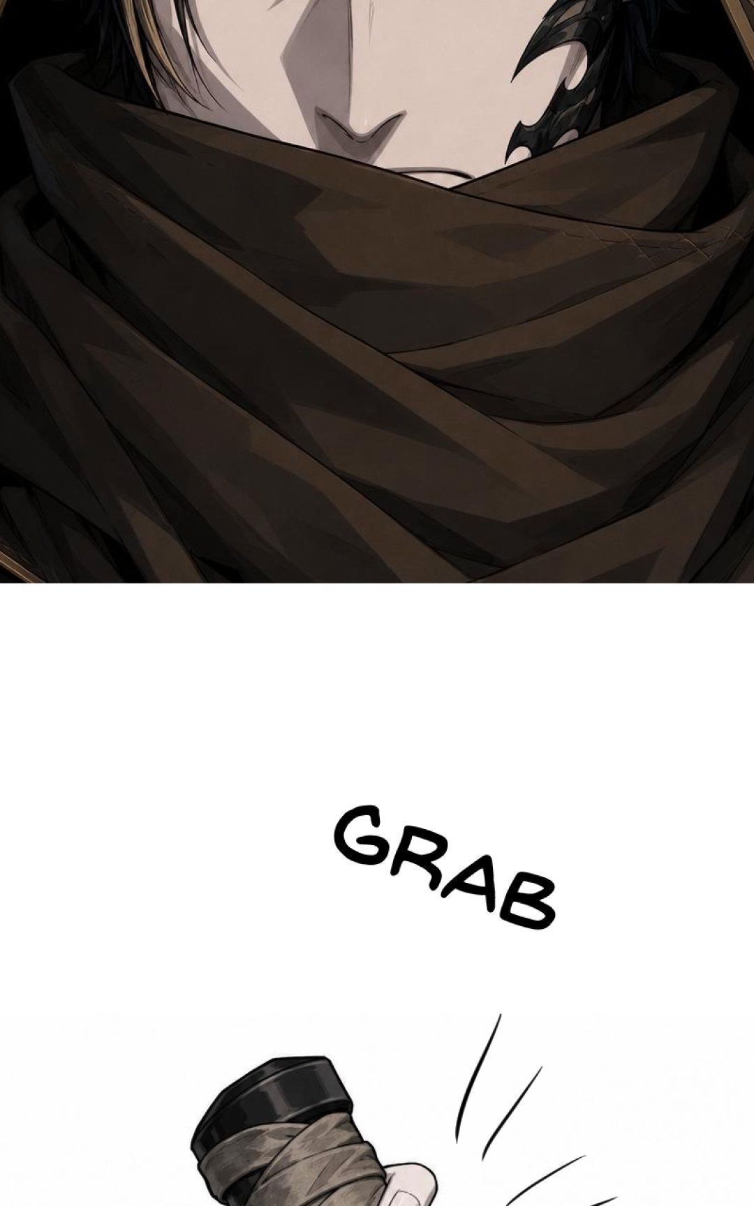 A stranger arrives panel 33