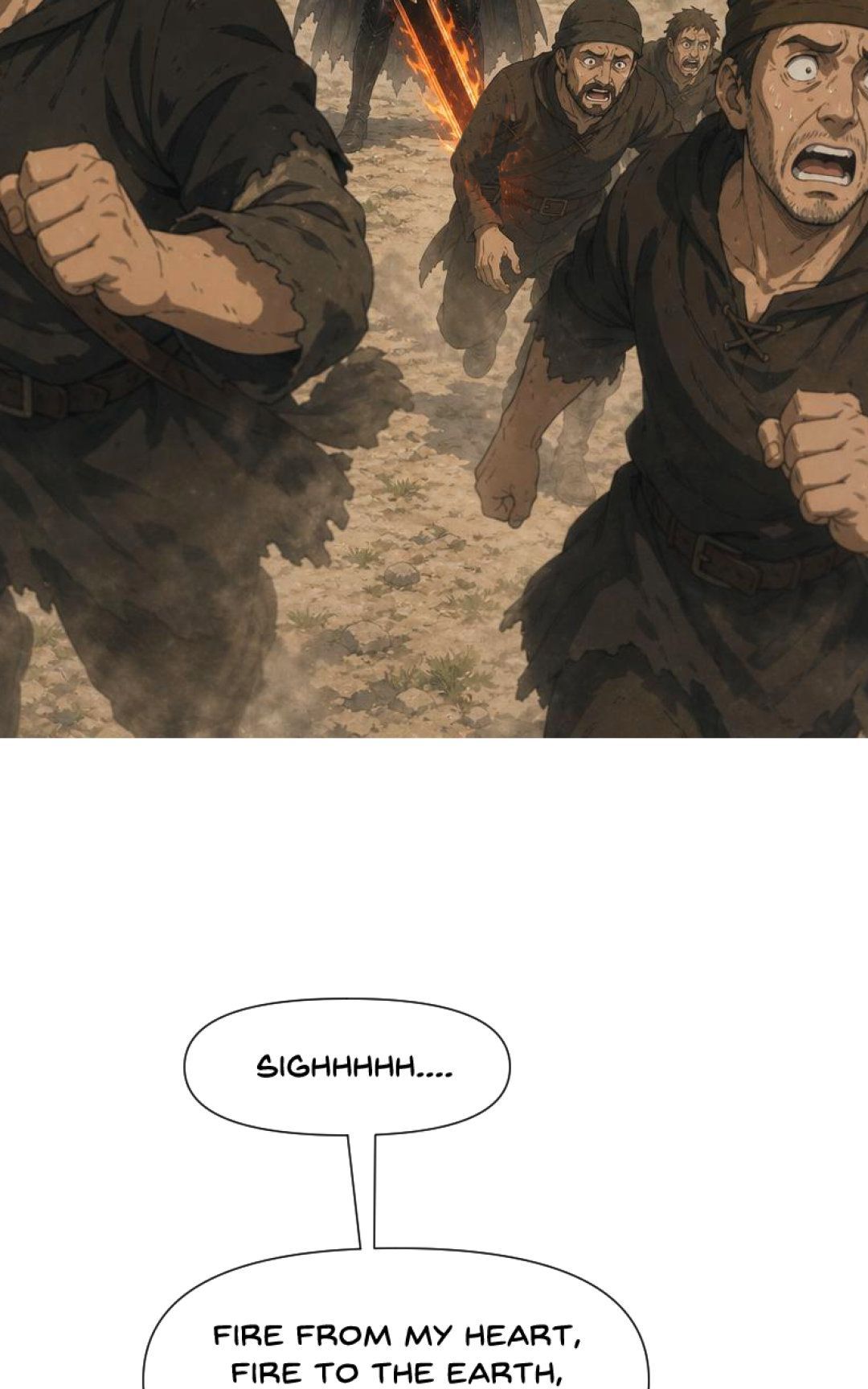 A stranger arrives panel 55