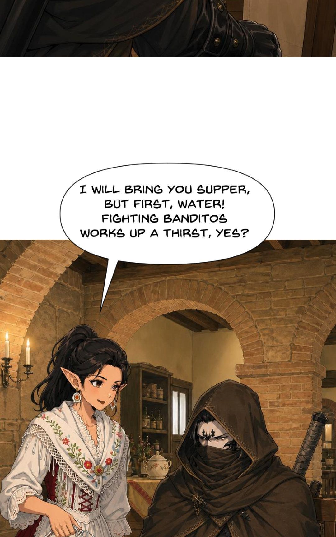 Dinner with Charles panel 14