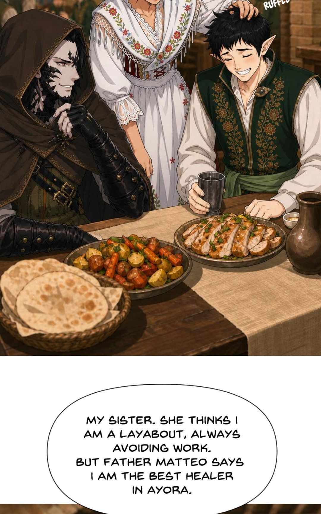 Dinner with Charles panel 27