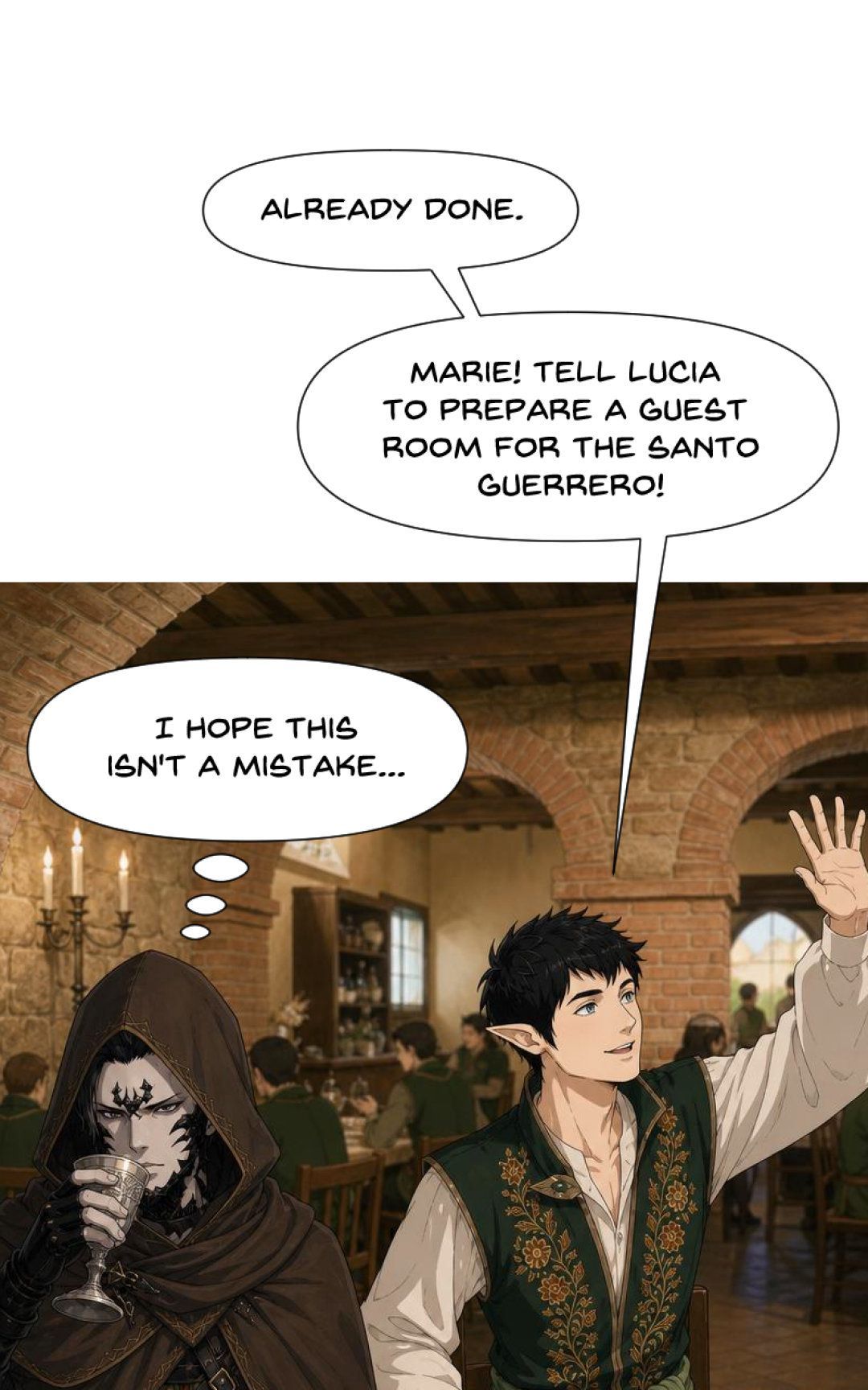 Dinner with Charles panel 41