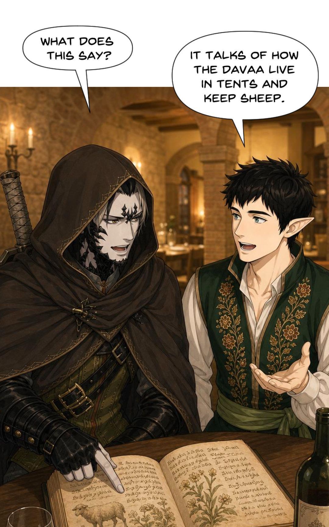 Dinner with Charles panel 48