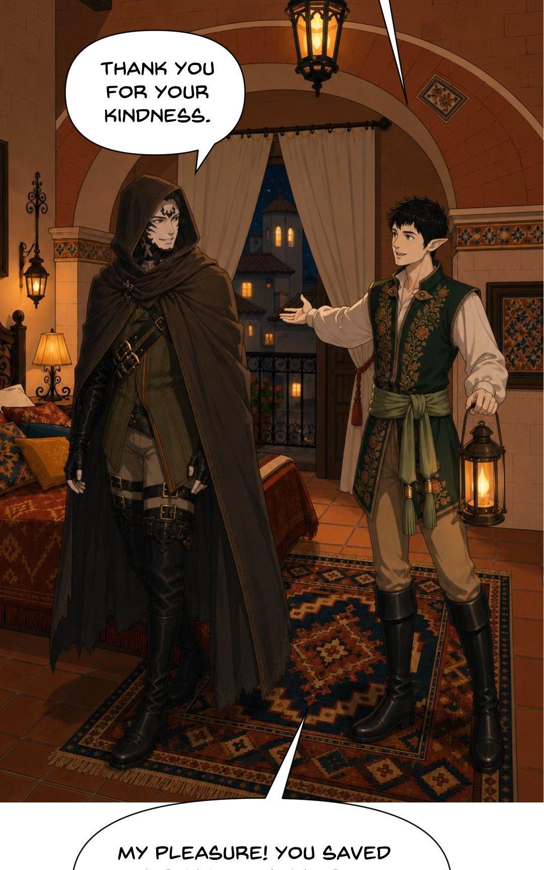 Dinner with Charles panel 80