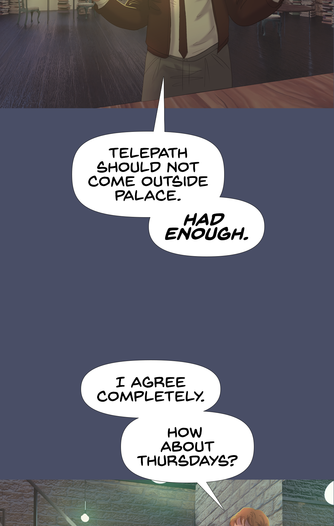 I'll keep telling TCP jokes until you get them panel 3