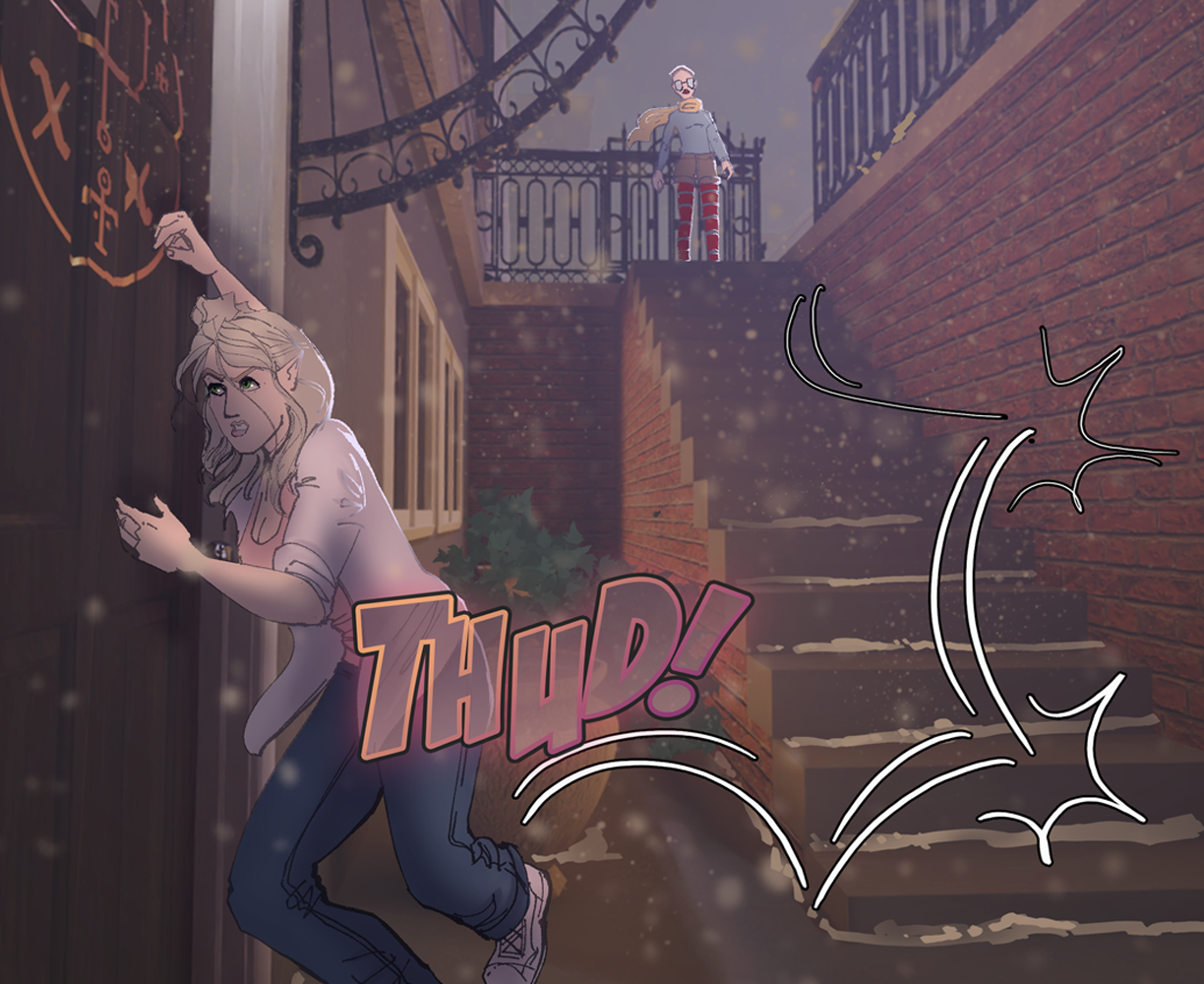 The cover art for the episode Punch Punk from the comics series Chateau Grief, which is number 401 in the series