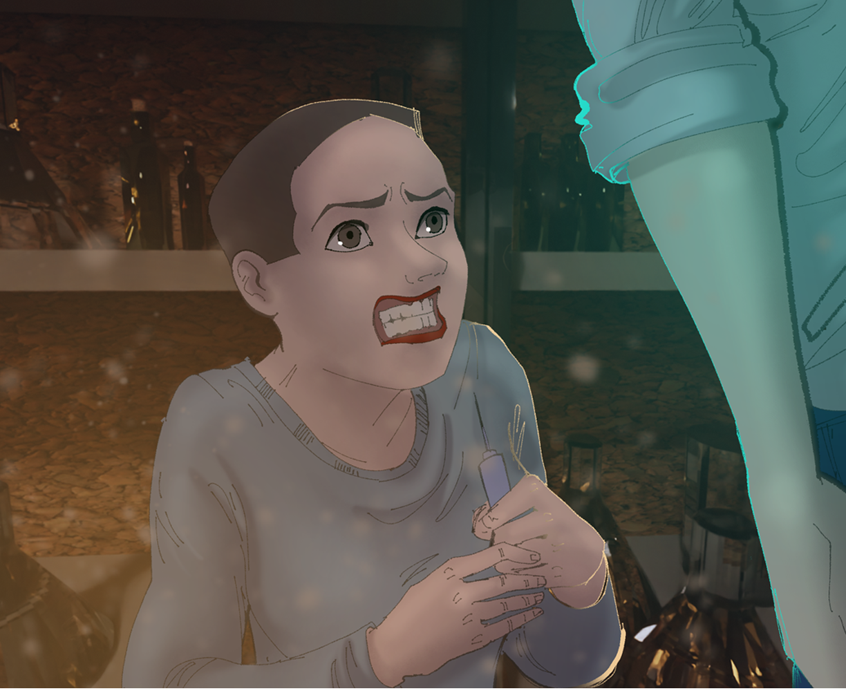 The cover art for the episode Shillosophy from the comics series Chateau Grief, which is number 404 in the series