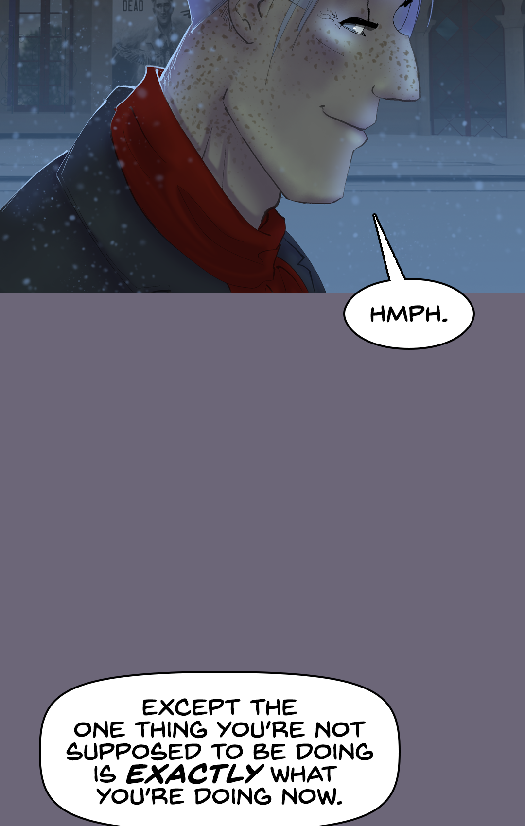 Ice in the Back of His Head panel 4
