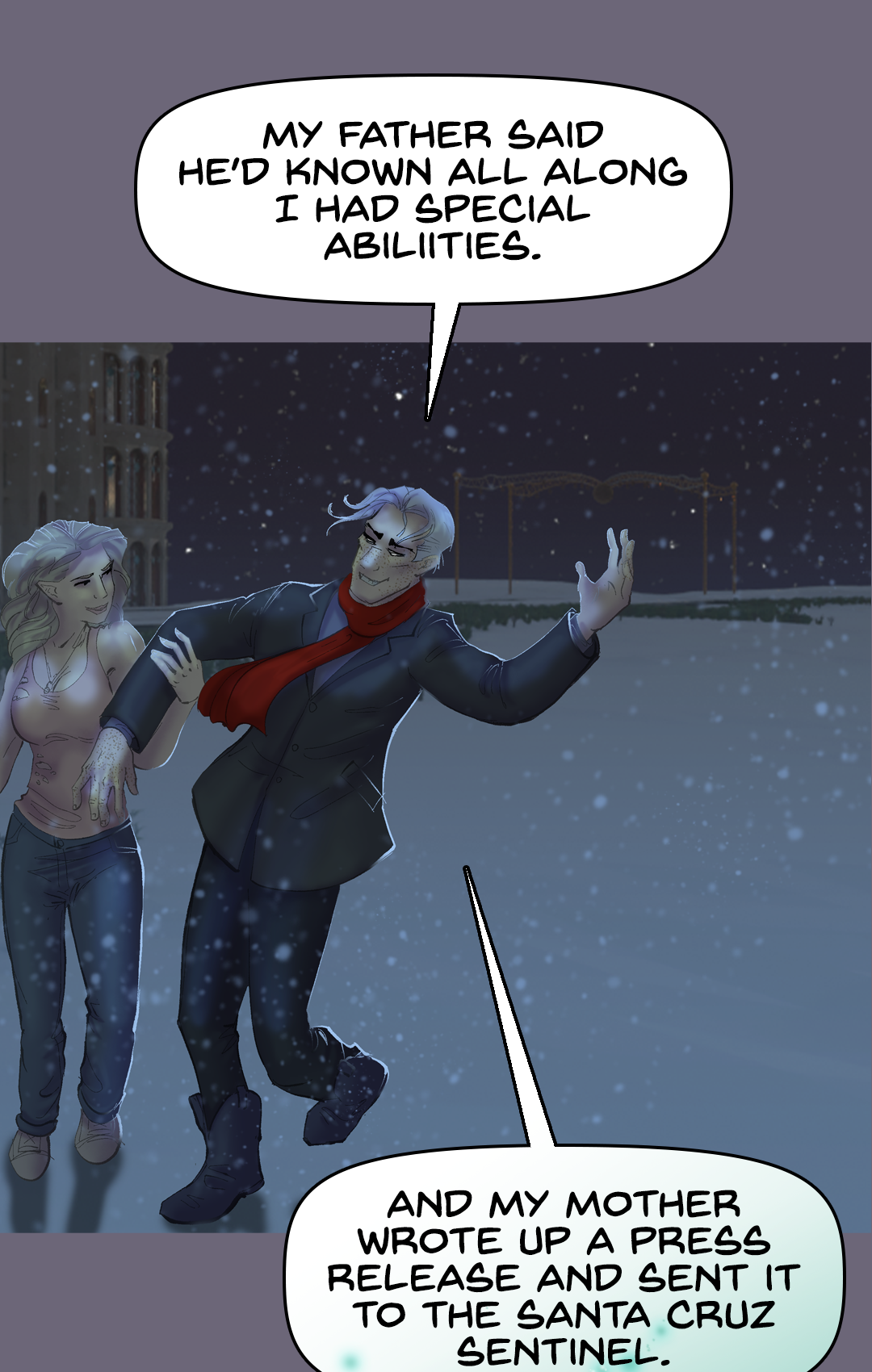 Ice in the Back of His Head panel 11