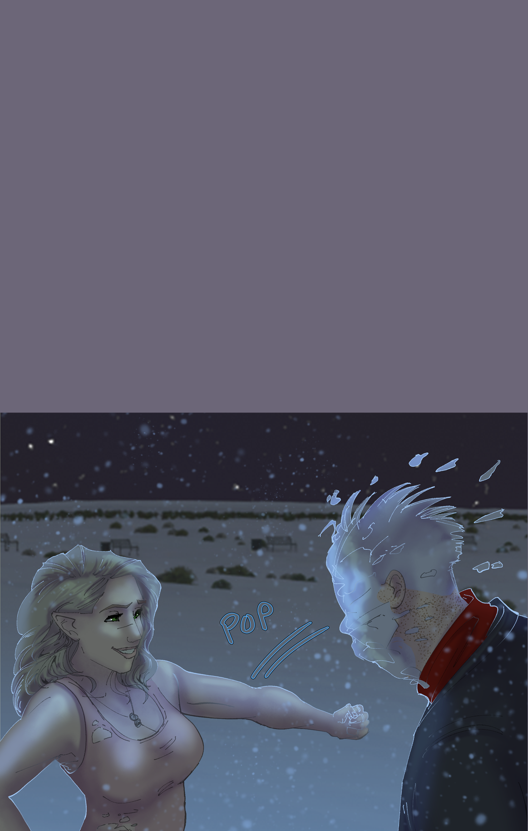 Ice in the Back of His Head panel 21