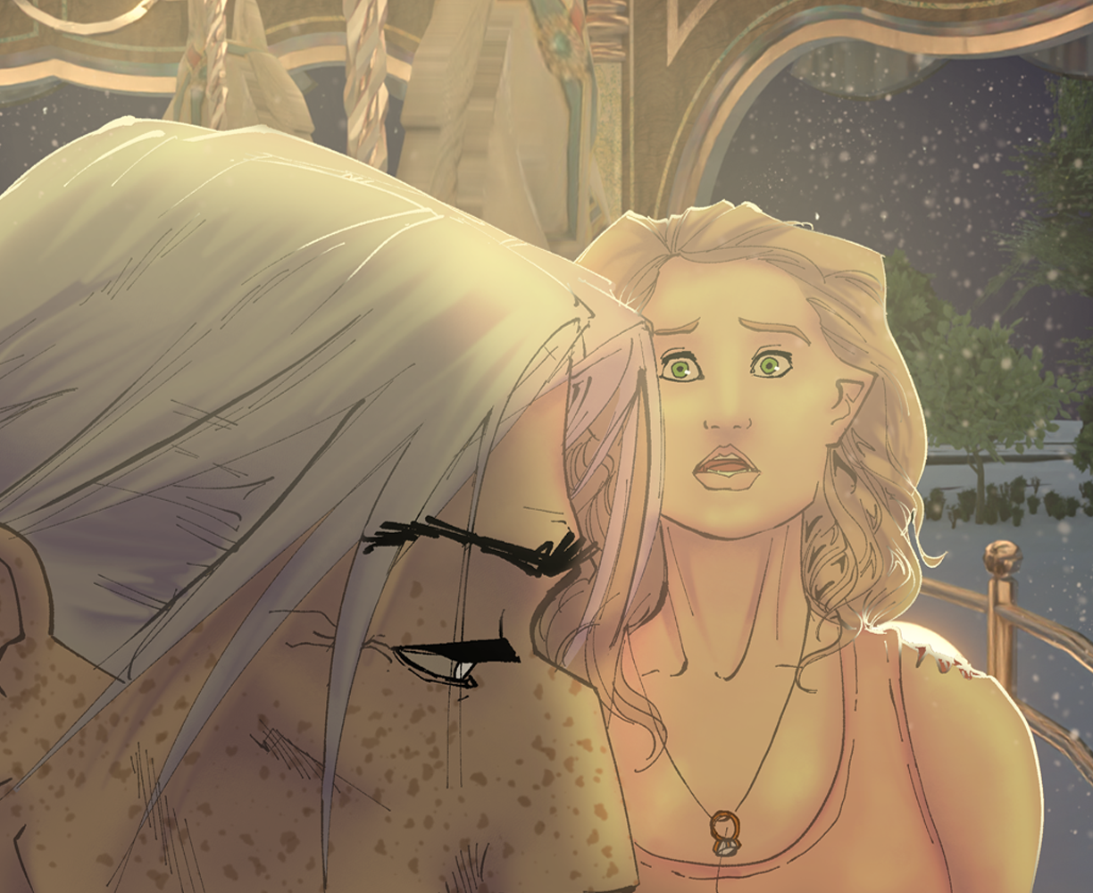 The cover art for the episode Familyished from the comics series Chateau Grief, which is number 410 in the series