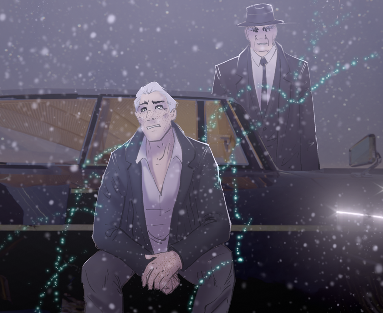 The cover art for the episode Political Porksecution from the comics series Chateau Grief, which is number 416 in the series