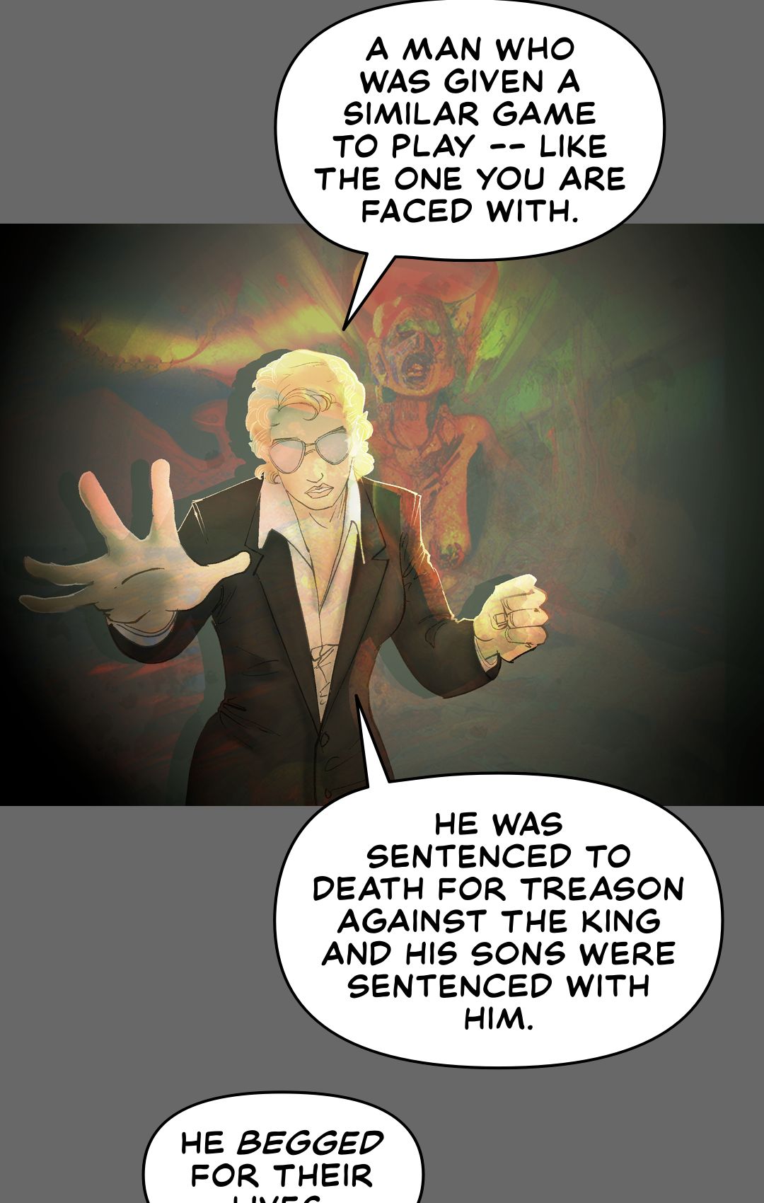 the Question (M) panel 9