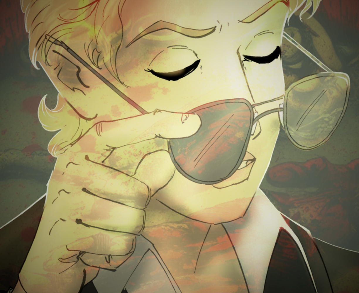 The frontpage cover art for the episode Darth Waiter (M) from the comics series Chateau Grief, which is number 423 in the series