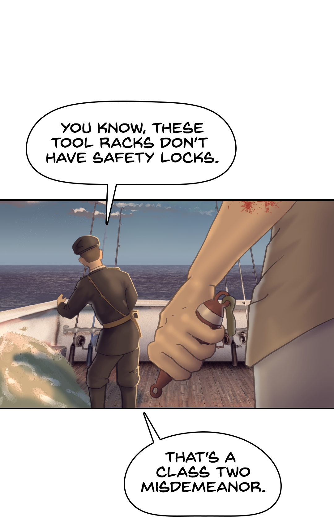 Chapter 3 - What's Up, Dock? panel 14