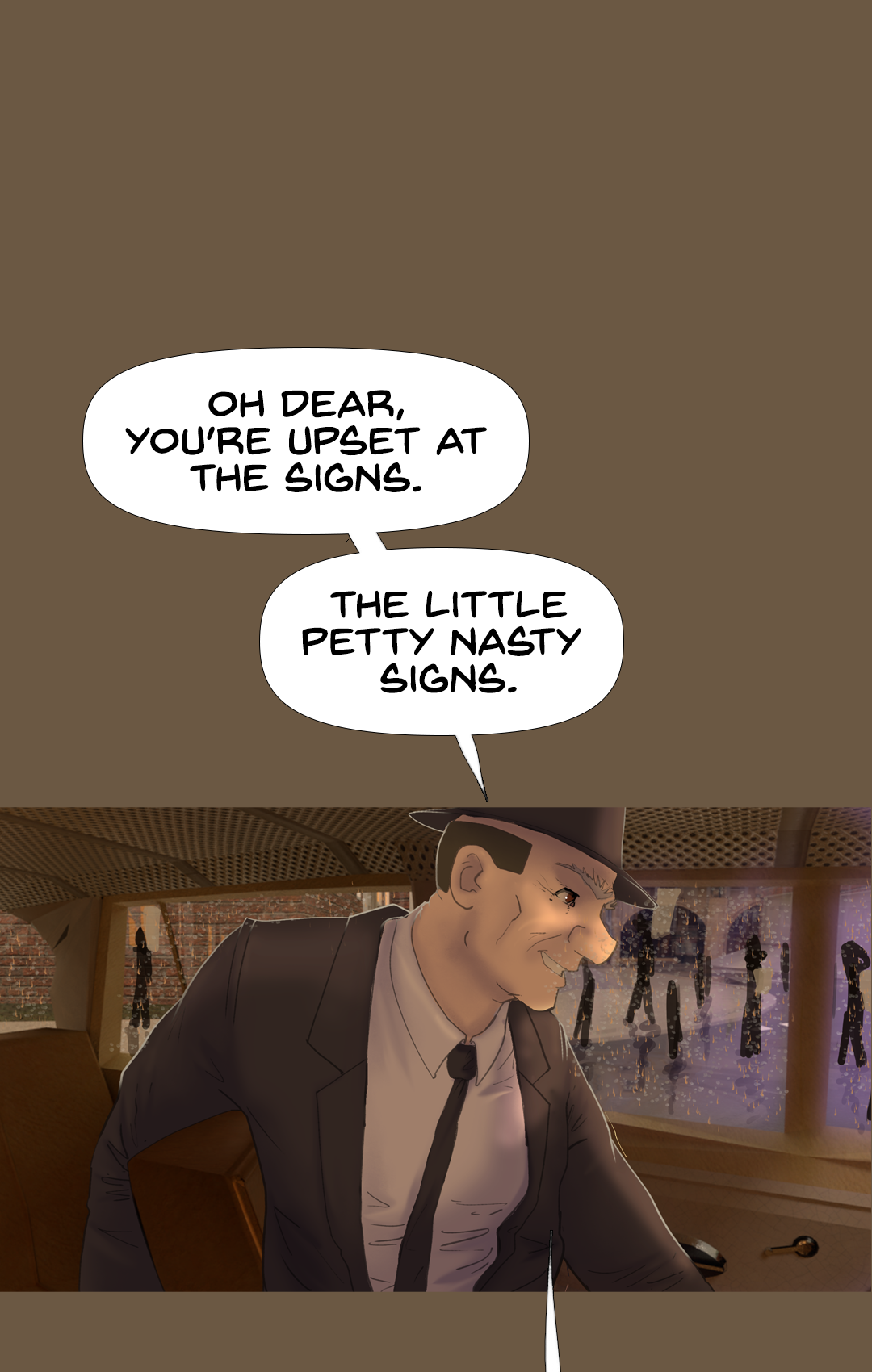 The Reign Never Lets Up panel 1