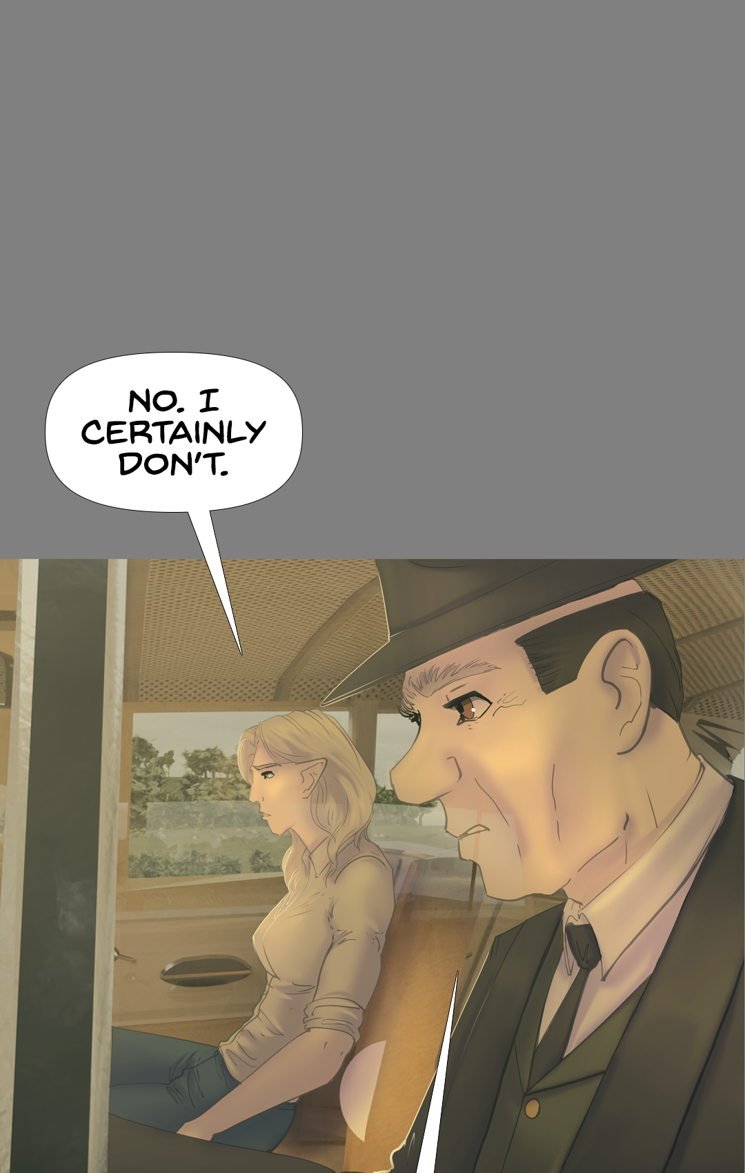 Stakeout panel 13