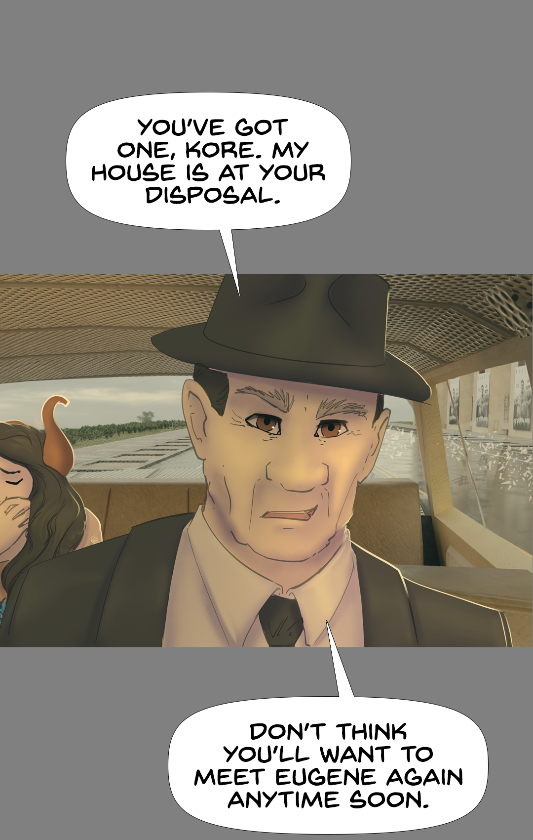 Stakeout panel 12