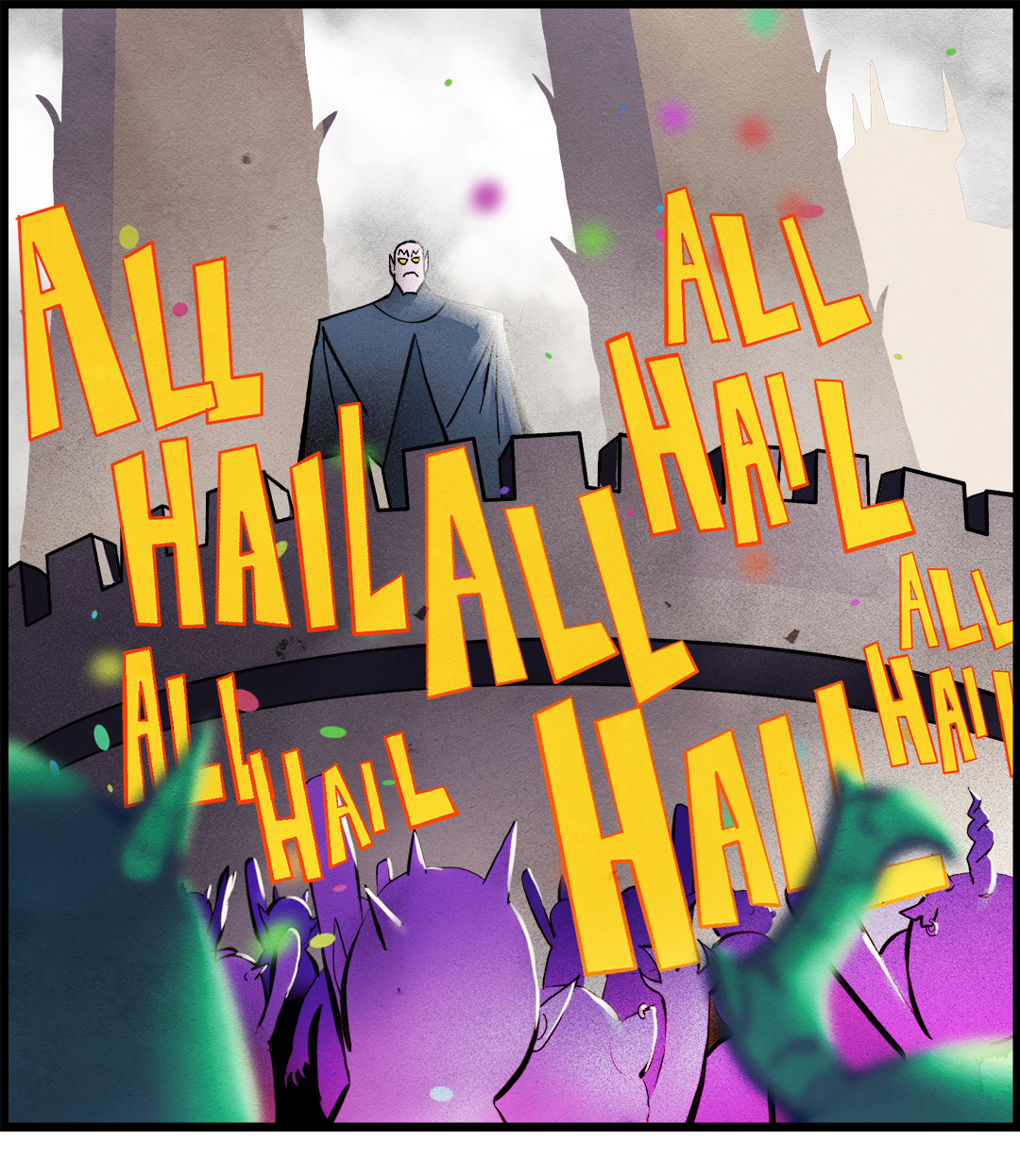 All Hail! panel 1