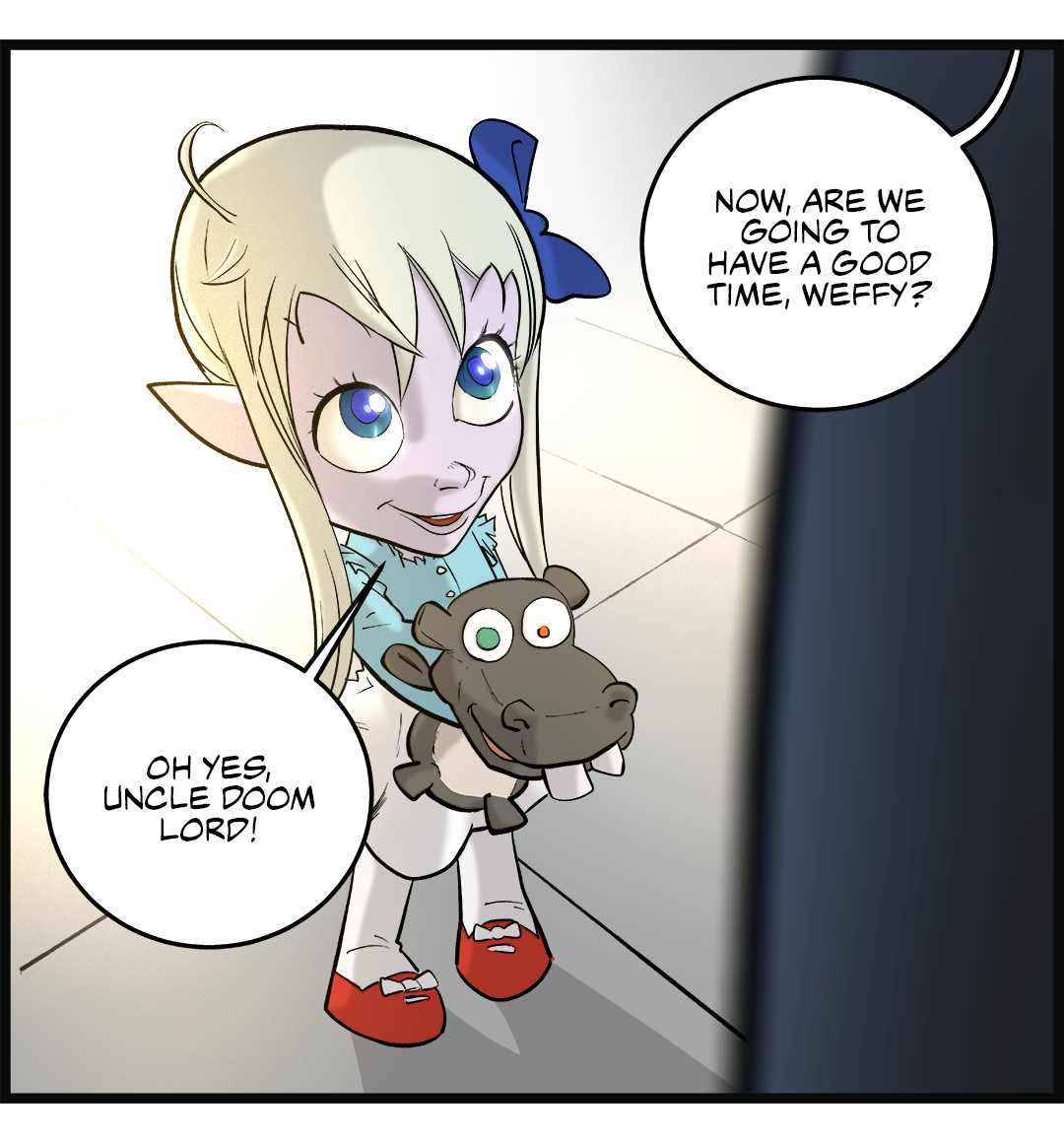 You Agreed To Babysit? panel 3