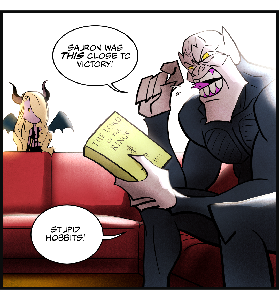 Tears of a Dark Lord panel 4