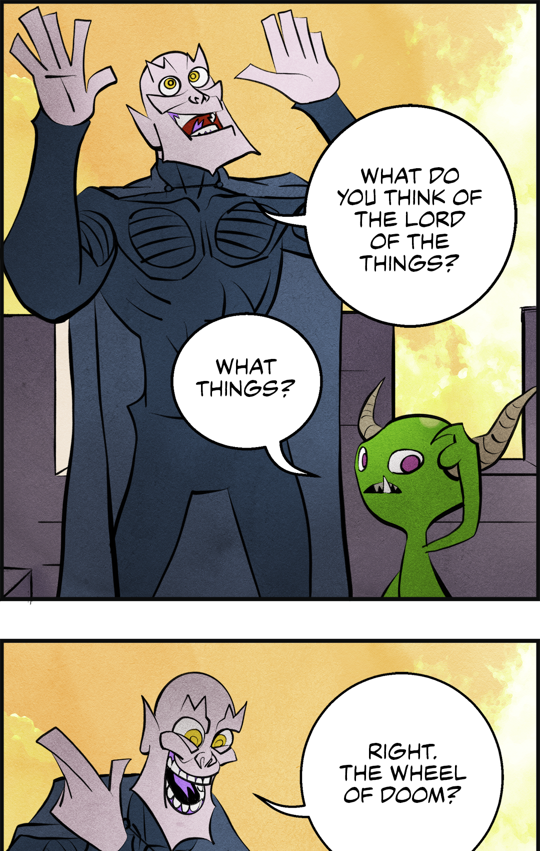 The Lord of the Things panel 1