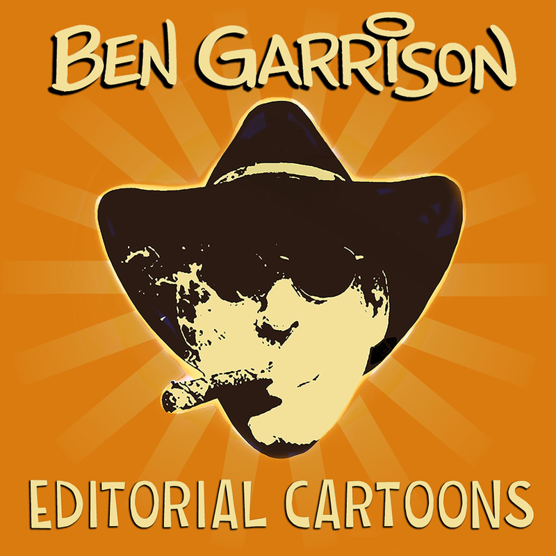The frontpage cover art for the episode The Four Horsemen of the Economic Apocalypse from the comics series Ben Garrison, which is number 219 in the series