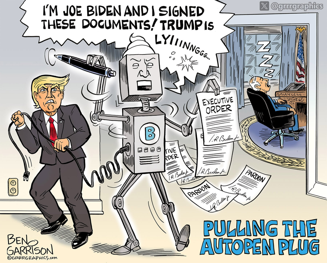 President Autopen gets Unplugged panel 1