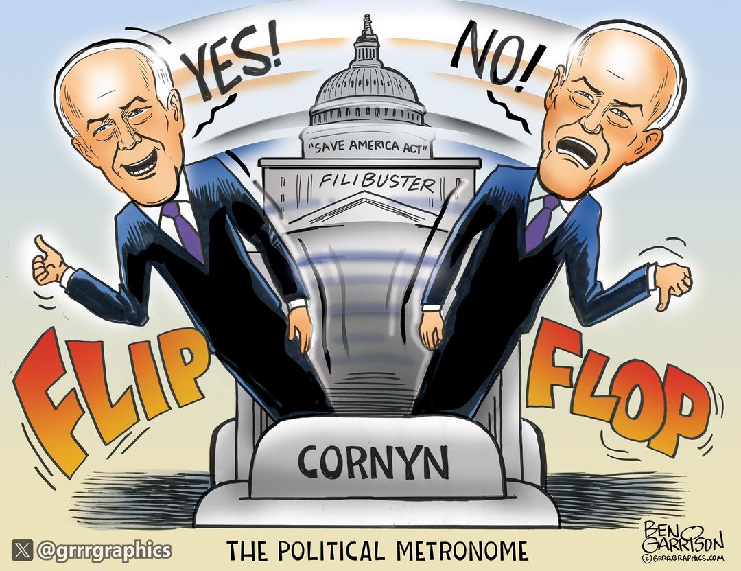 The RINO Metronome, Cornyn panel 1