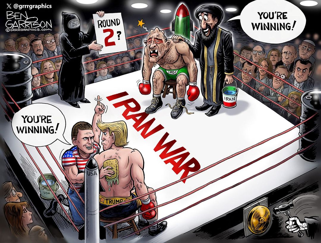 Trump Boxing Match panel 1