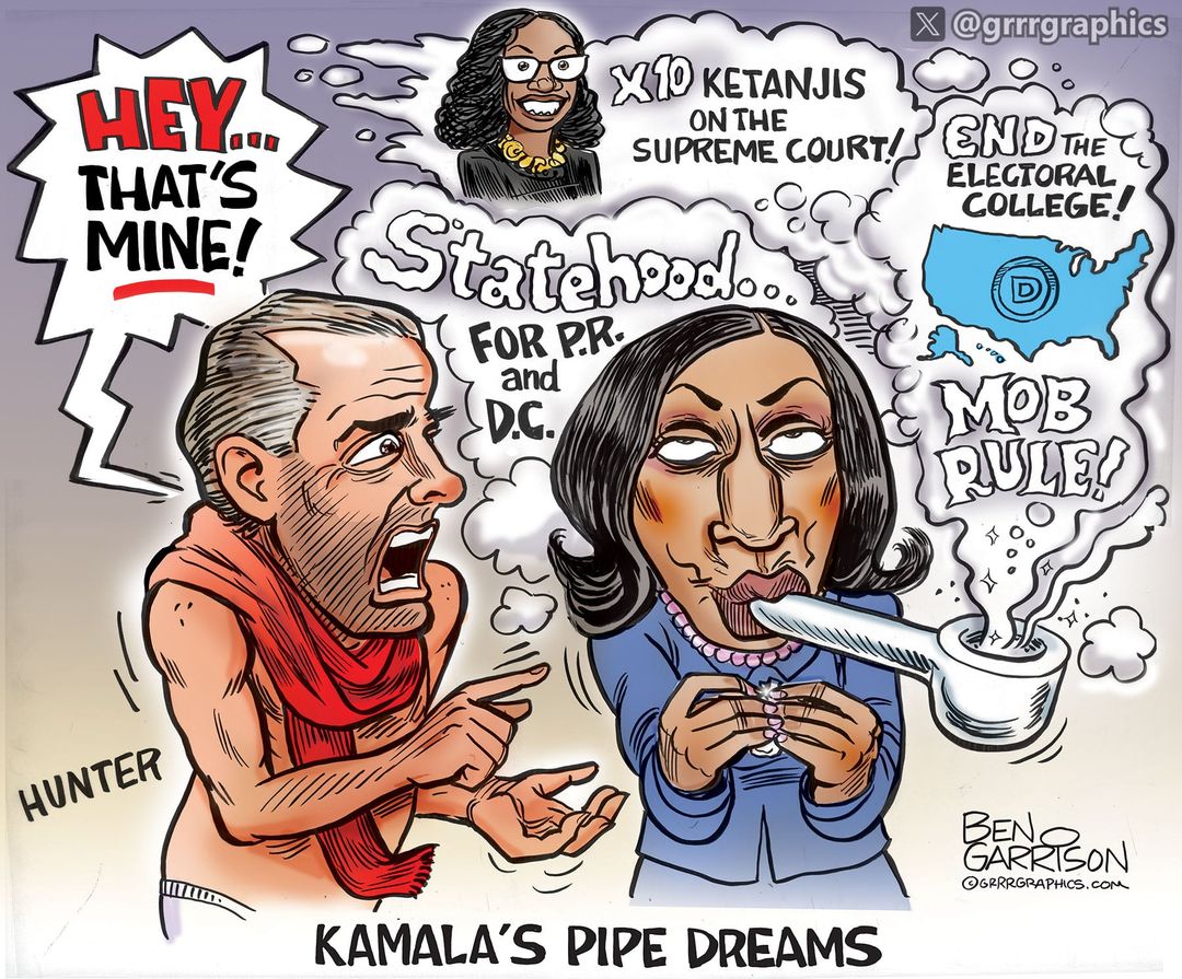 Kamala’s Pipe Dream panel 1