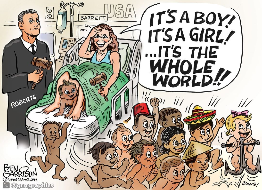 The USA- The World’s Maternity Ward panel 1