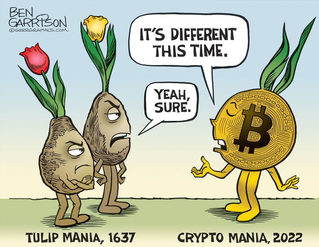 Bitcoin Tulips - Ben Garrison #61 | Arkhaven Comics