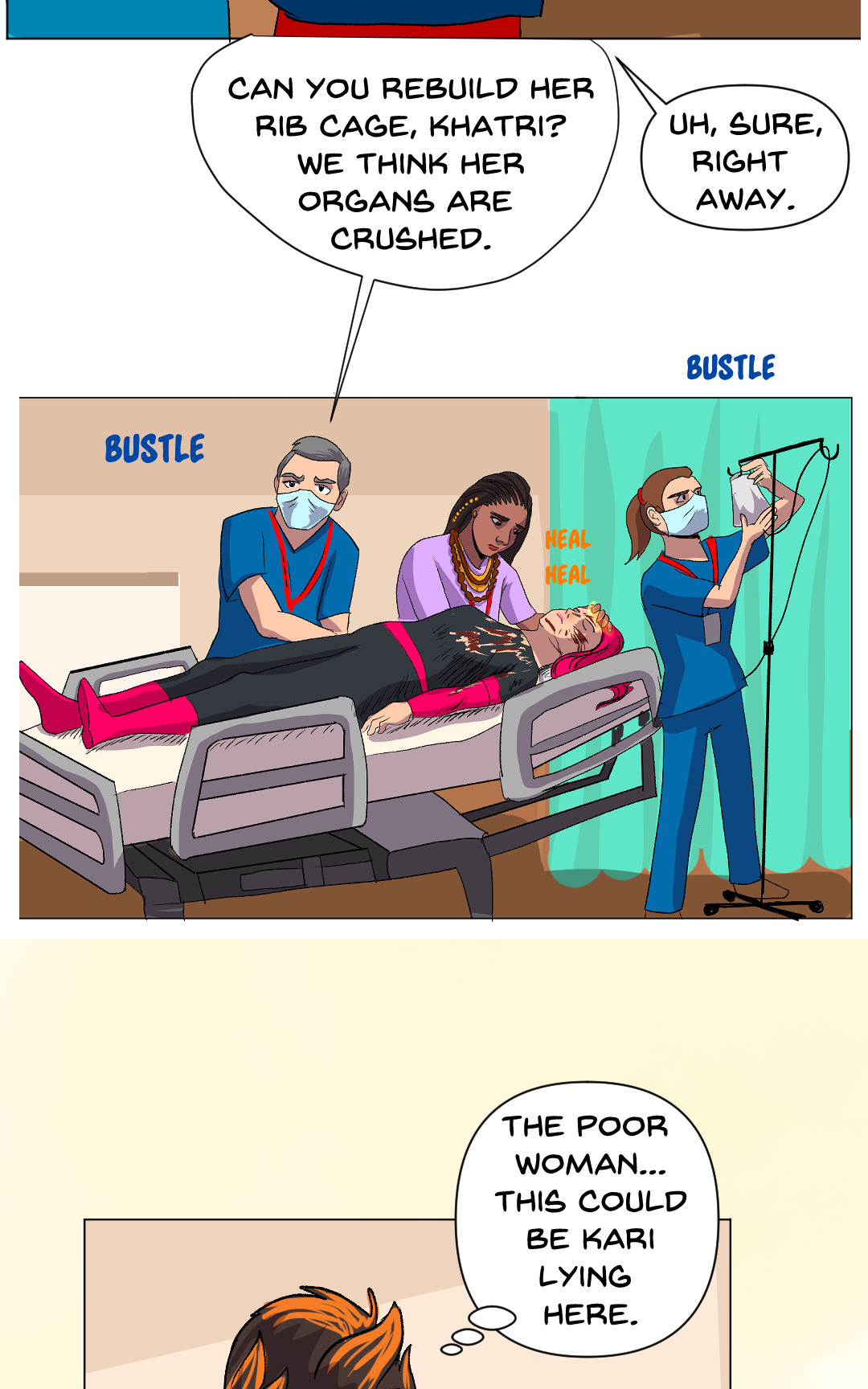 Overhealing panel 5