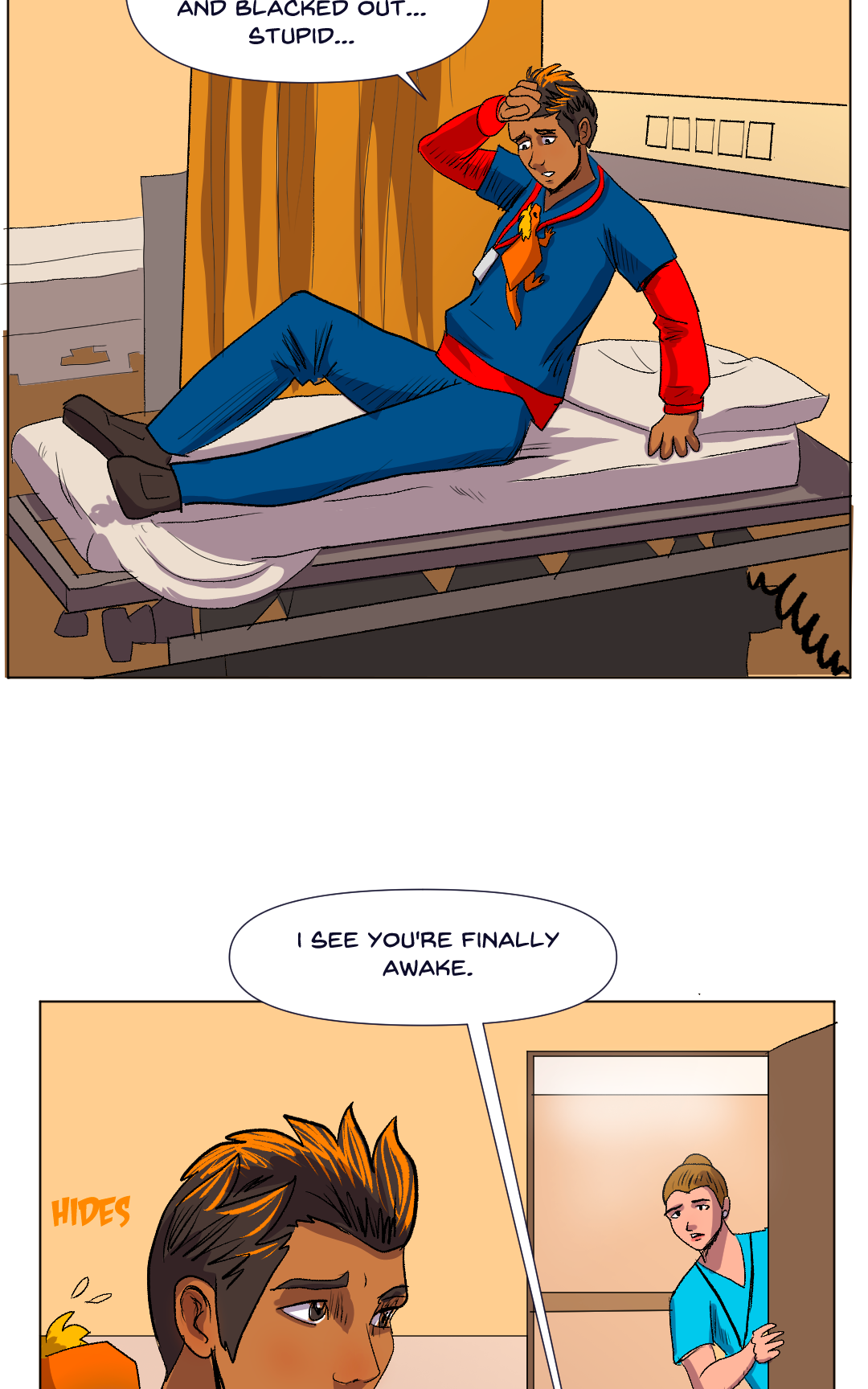 Overhealing panel 12