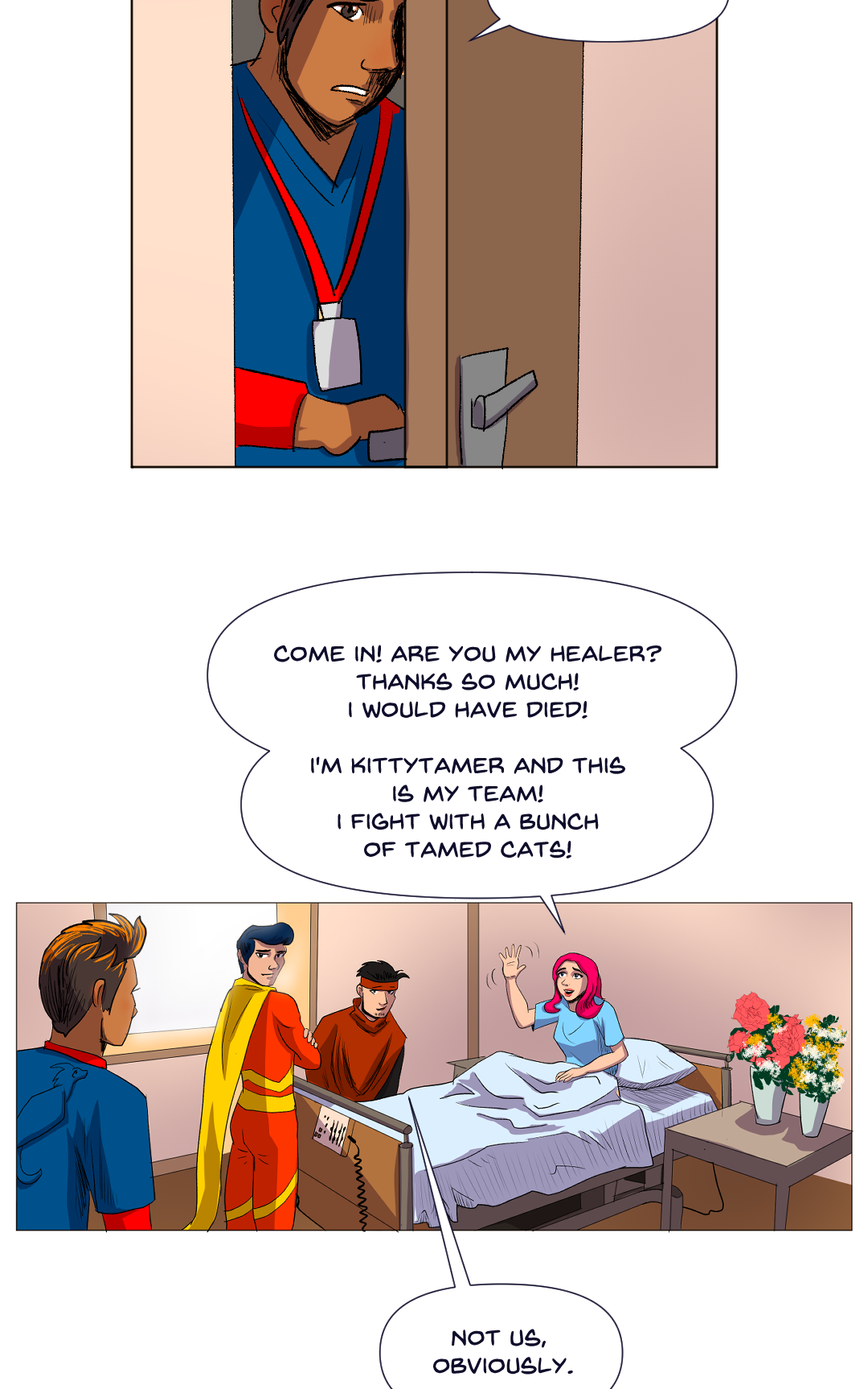 Overhealing panel 17