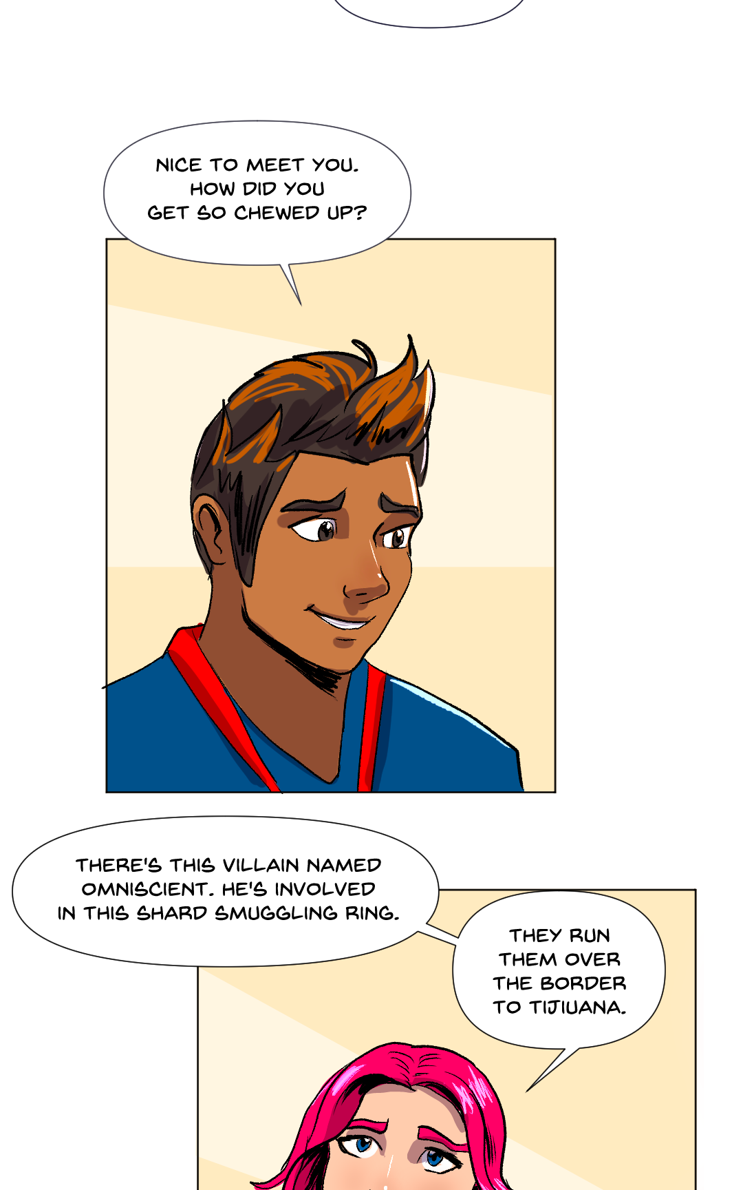 Overhealing panel 18