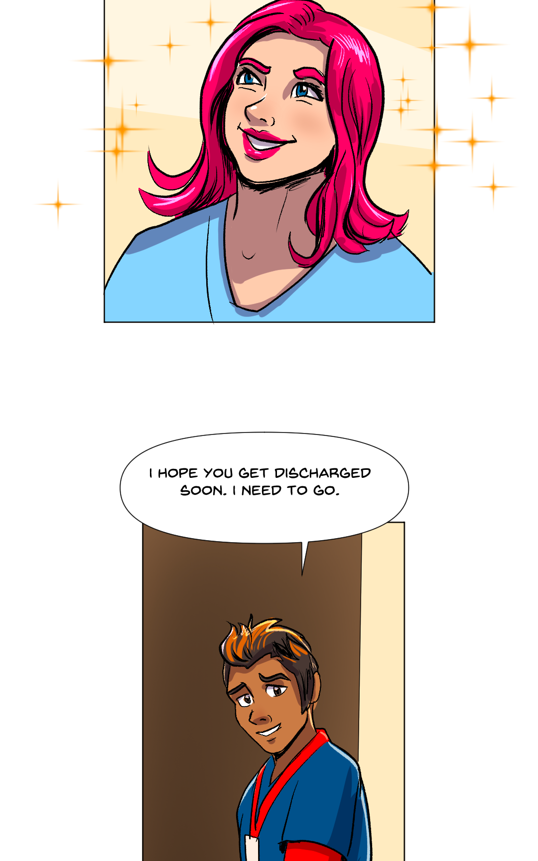 Overhealing panel 21