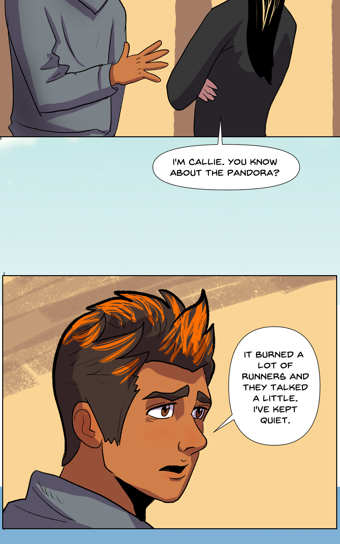Going Undercover panel 14