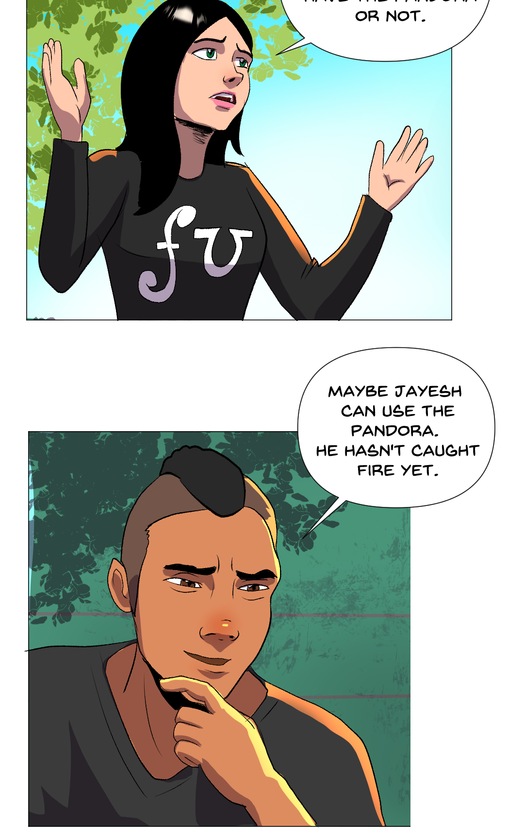 The Pandora Shard panel 12