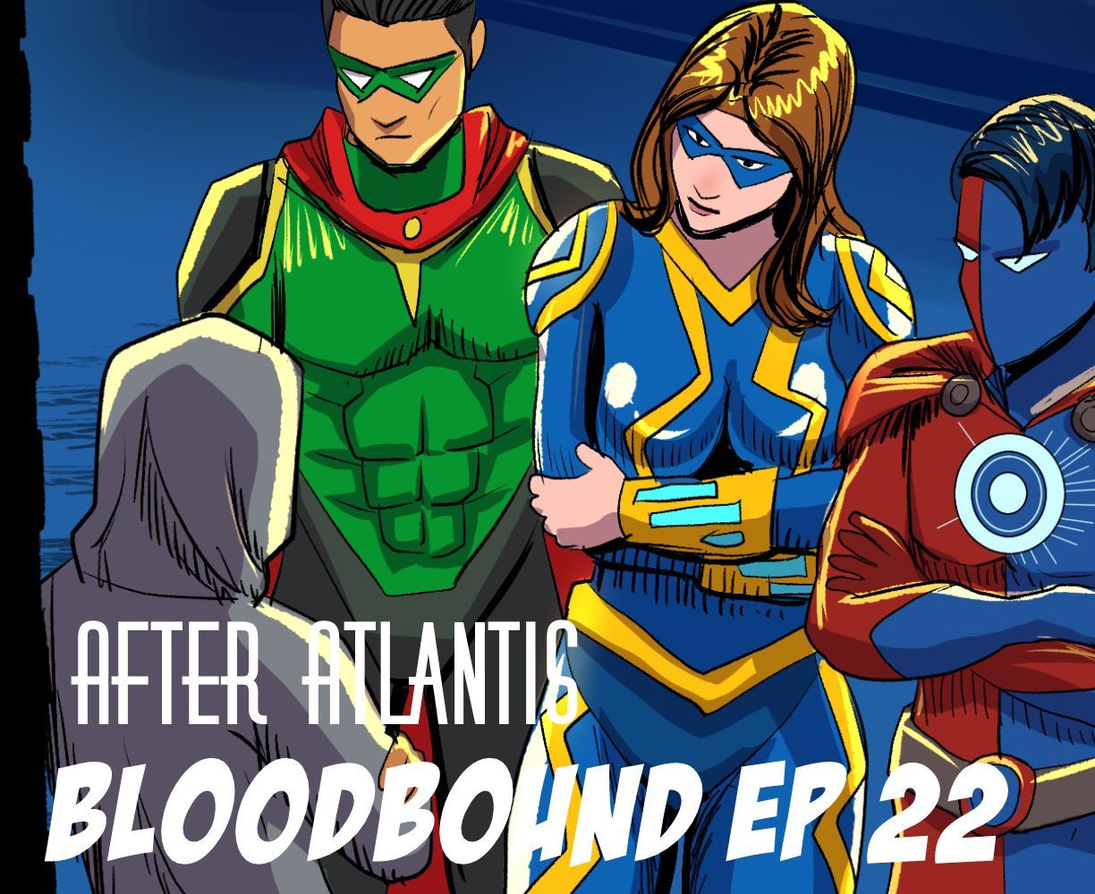 The cover art for the episode The Pandora Shard from the comics series After Atlantis, which is number 22 in the series