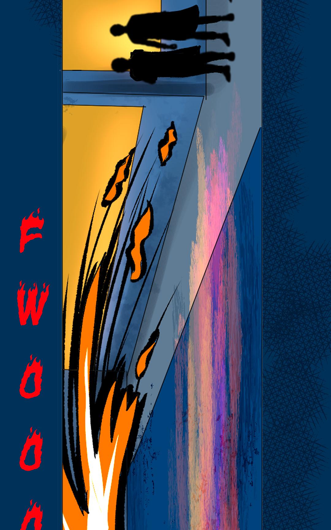 Fire versus Ice panel 5