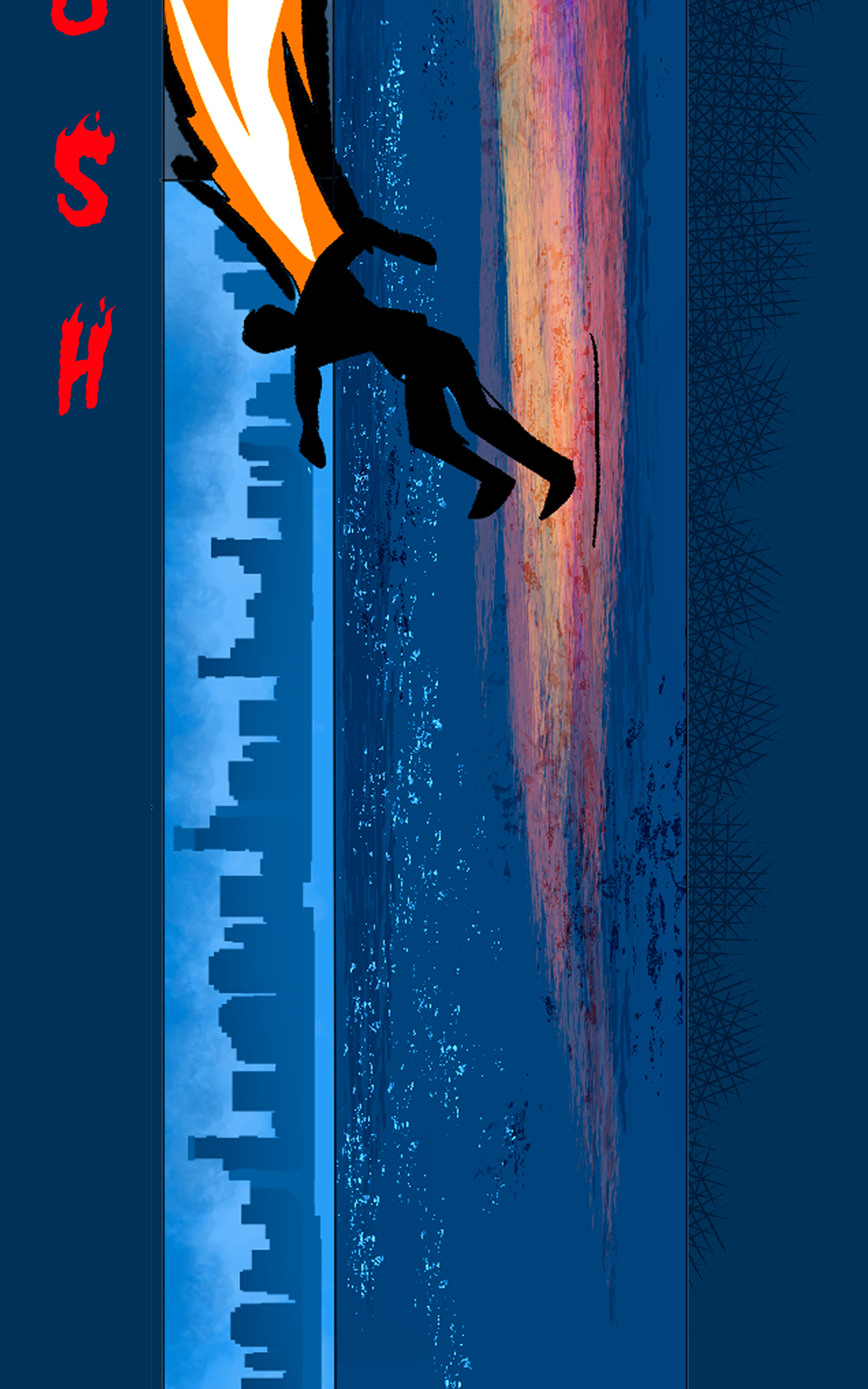 Fire versus Ice panel 6