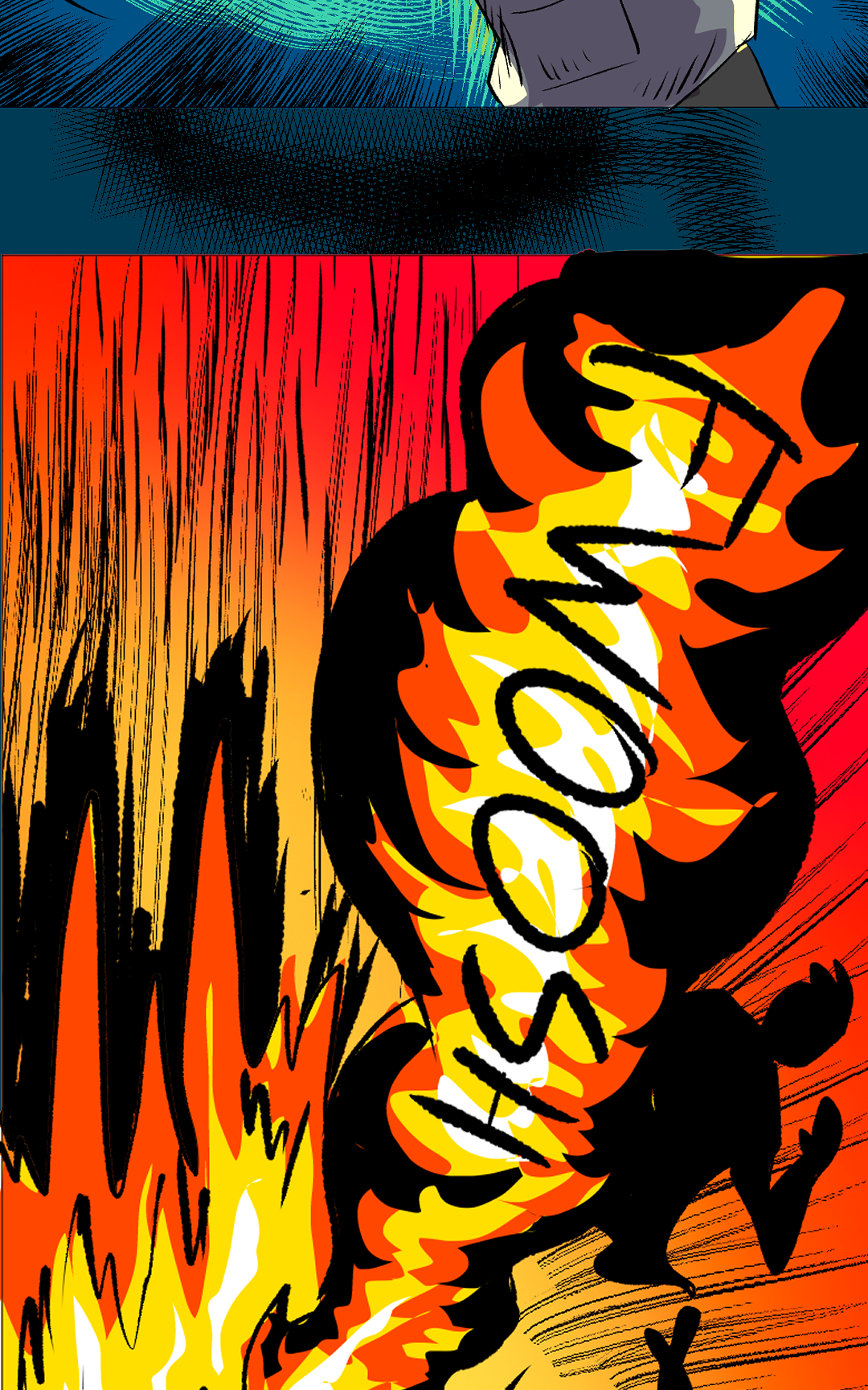 Fire versus Ice panel 18