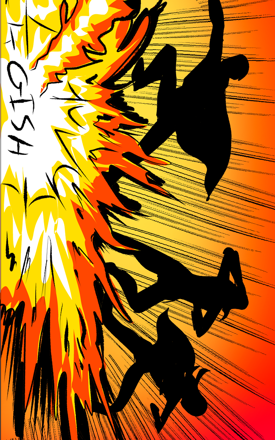Fire versus Ice panel 19