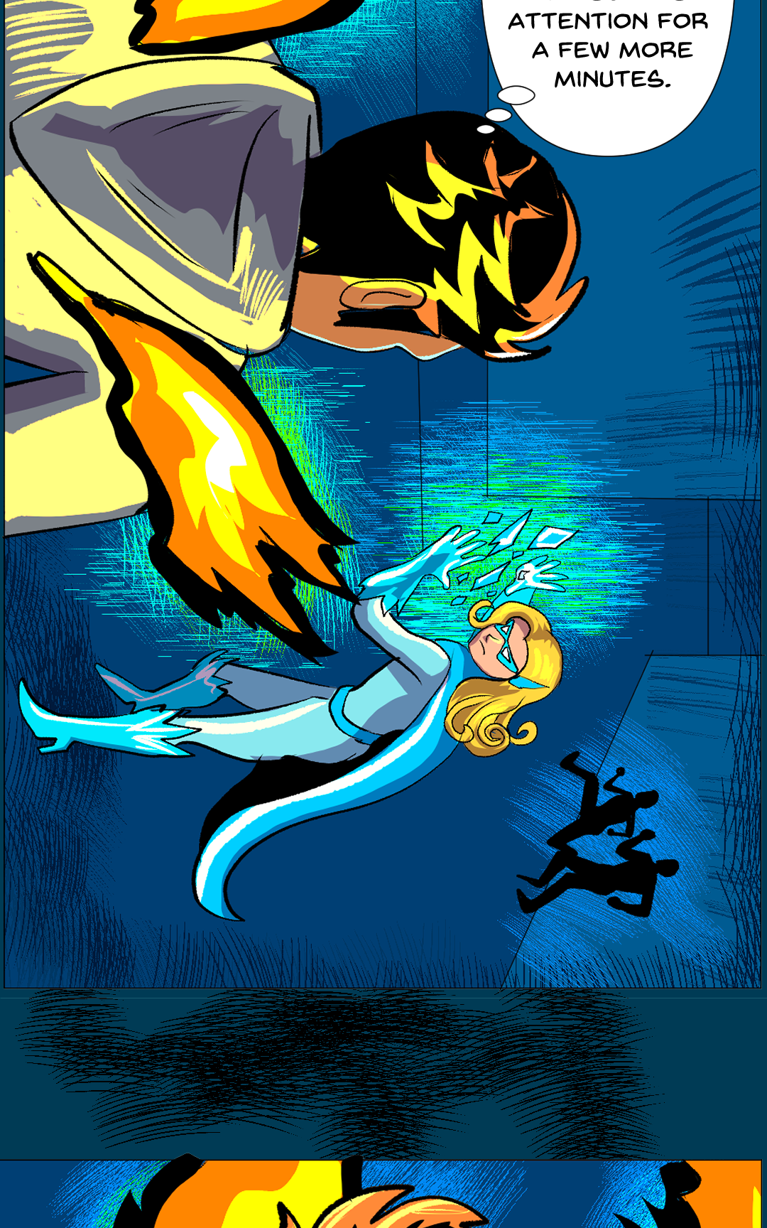 Fire versus Ice panel 25
