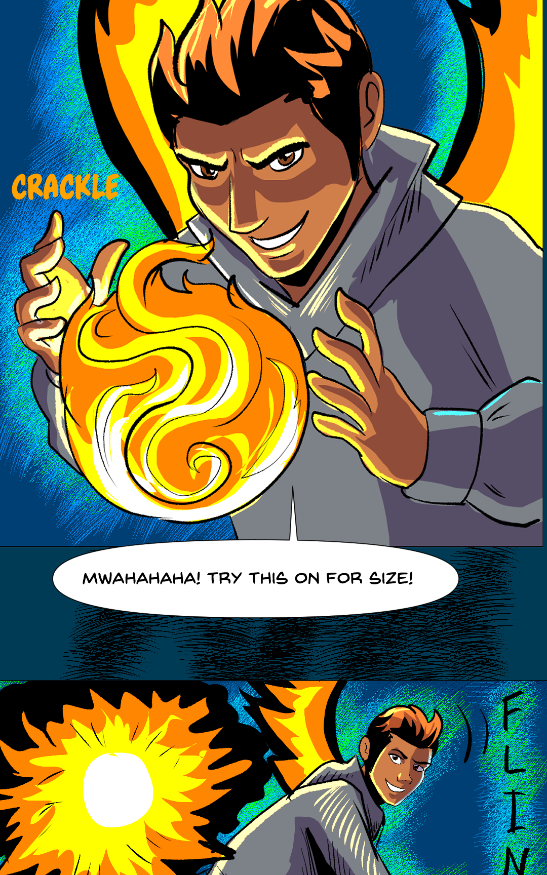 Fire versus Ice panel 26