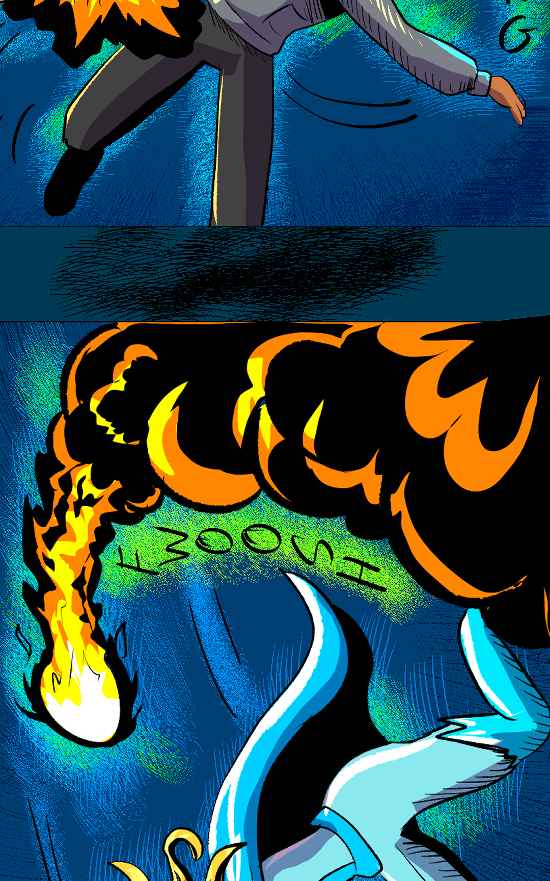 Fire versus Ice panel 27